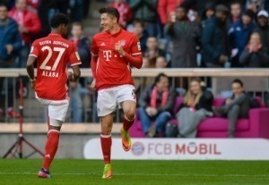 Lewandowski lập hat-trick, Bayern thắng 8-0 tại Bundesliga