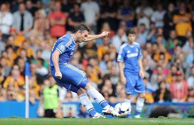 Năm bàn thắng đẹp nhất của Lampard ở Ngoại hạng Anh - ảnh thể thao