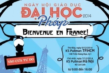 Ngày hội giáo dục Đại học Pháp tại Việt Nam