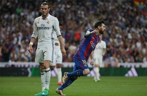 Messi lập cú đúp, Barca thắng Real ngay tại Bernabeu