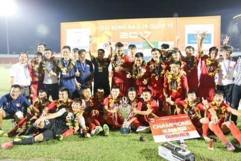 U19 Việt Nam vô địch giải U19 quốc tế