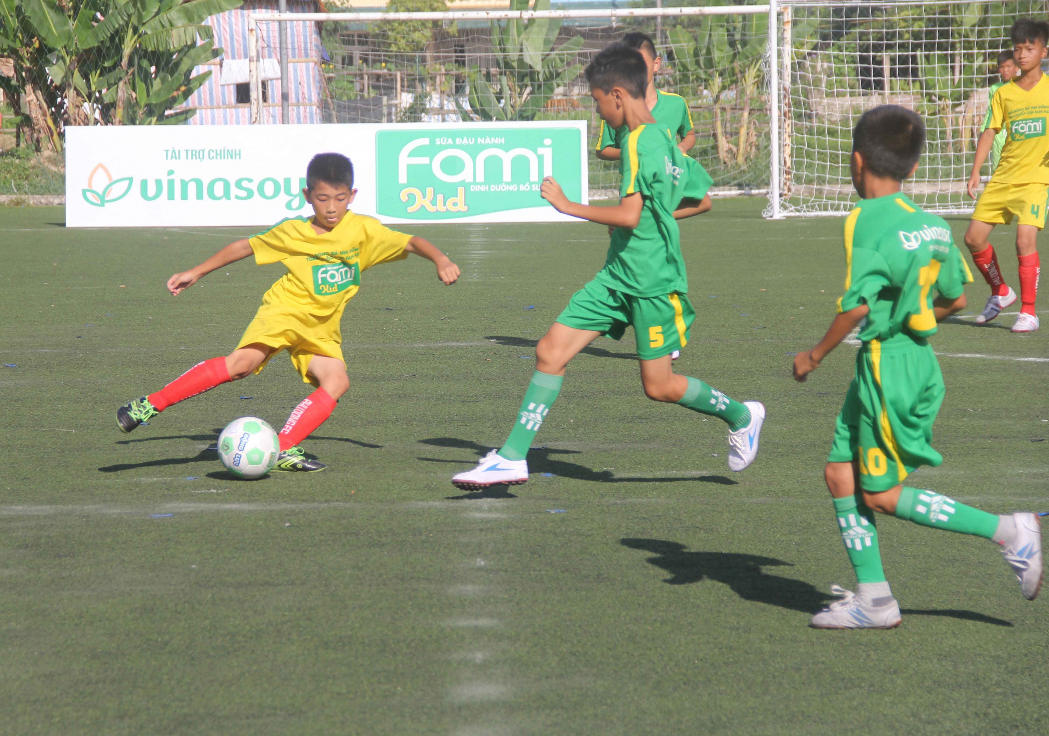 Kết thúc Vòng loại Bảng II – Giải Bóng đá Nhi đồng toàn quốc Cúp Fami Kid 2017 