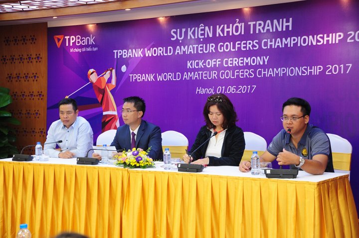 Chính thức khởi động Giải TPBank World Amateur Golfers Championship 2017