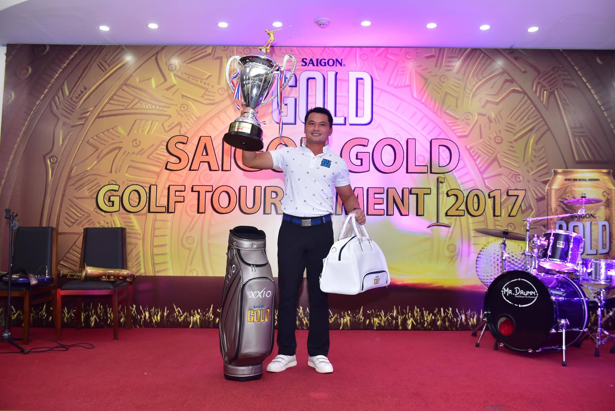 Golfer Thái Trung Hiếu vô địch giải SAIGON GOLD GOLF TOURNAMENT 2017 khu vực phía Bắc