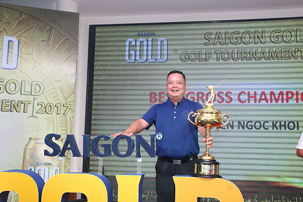 Giải Saigon Gold Golf Tournament 2017 gây tiếng vang lớn trong công đồng golfer Việt