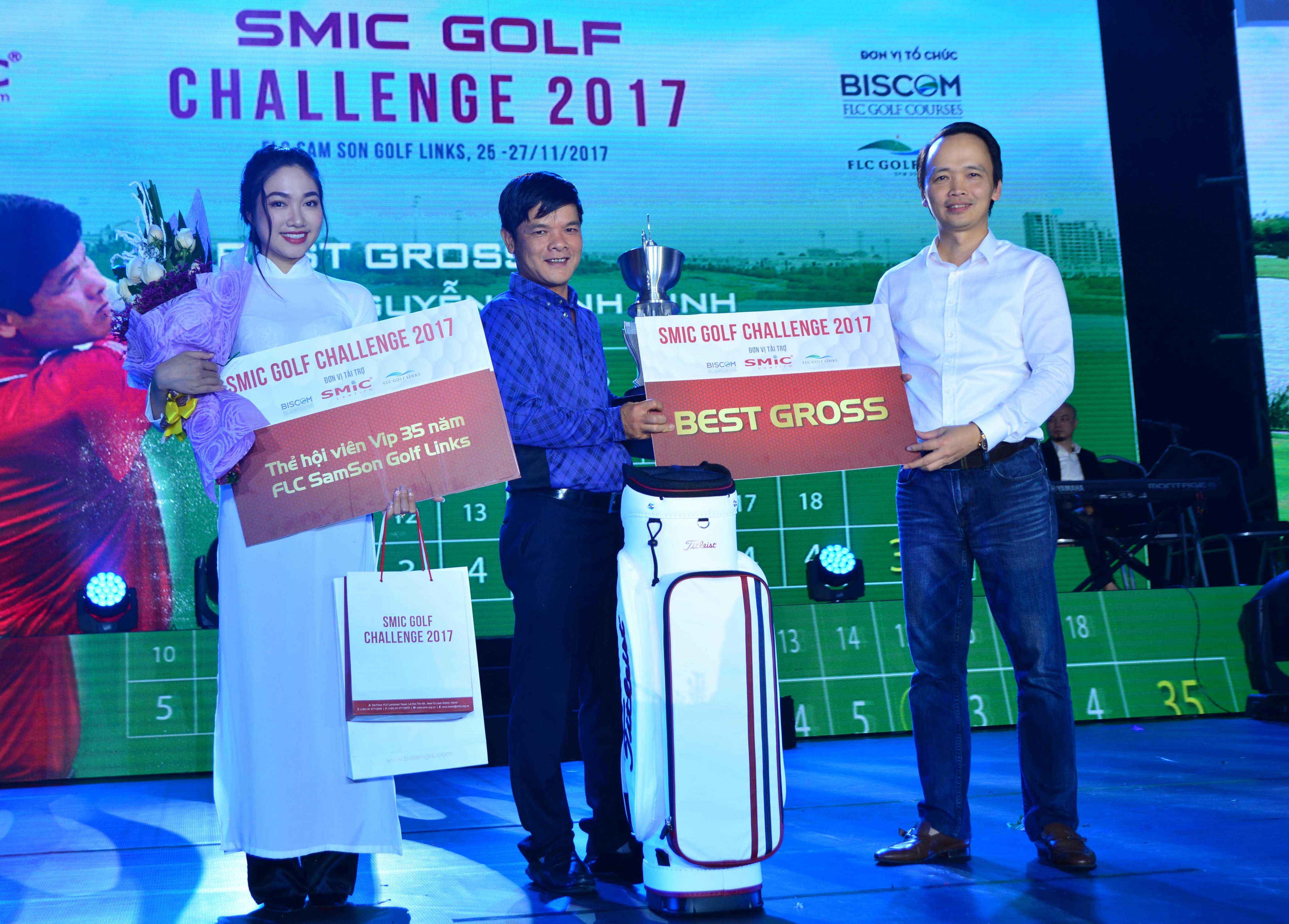 Golfer Nguyễn Mạnh Minh  lên ngôi tại Giải SMIC Golf Challenge Tounamnet 2017