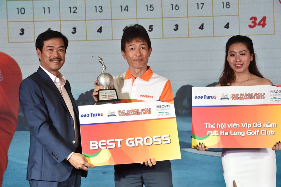 Golfer người Nhật vô địch FLC Faros Golf Tournament 2018