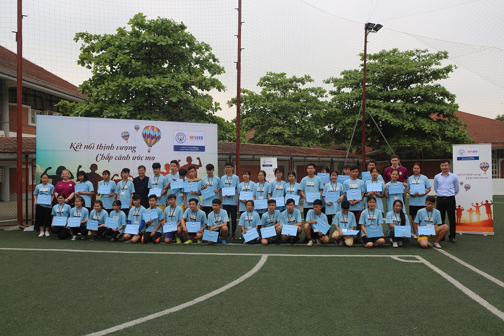 SHB và CLB Manchester City tiếp tục đào tạo “Nhà lãnh đạo trẻ” tại Việt Nam