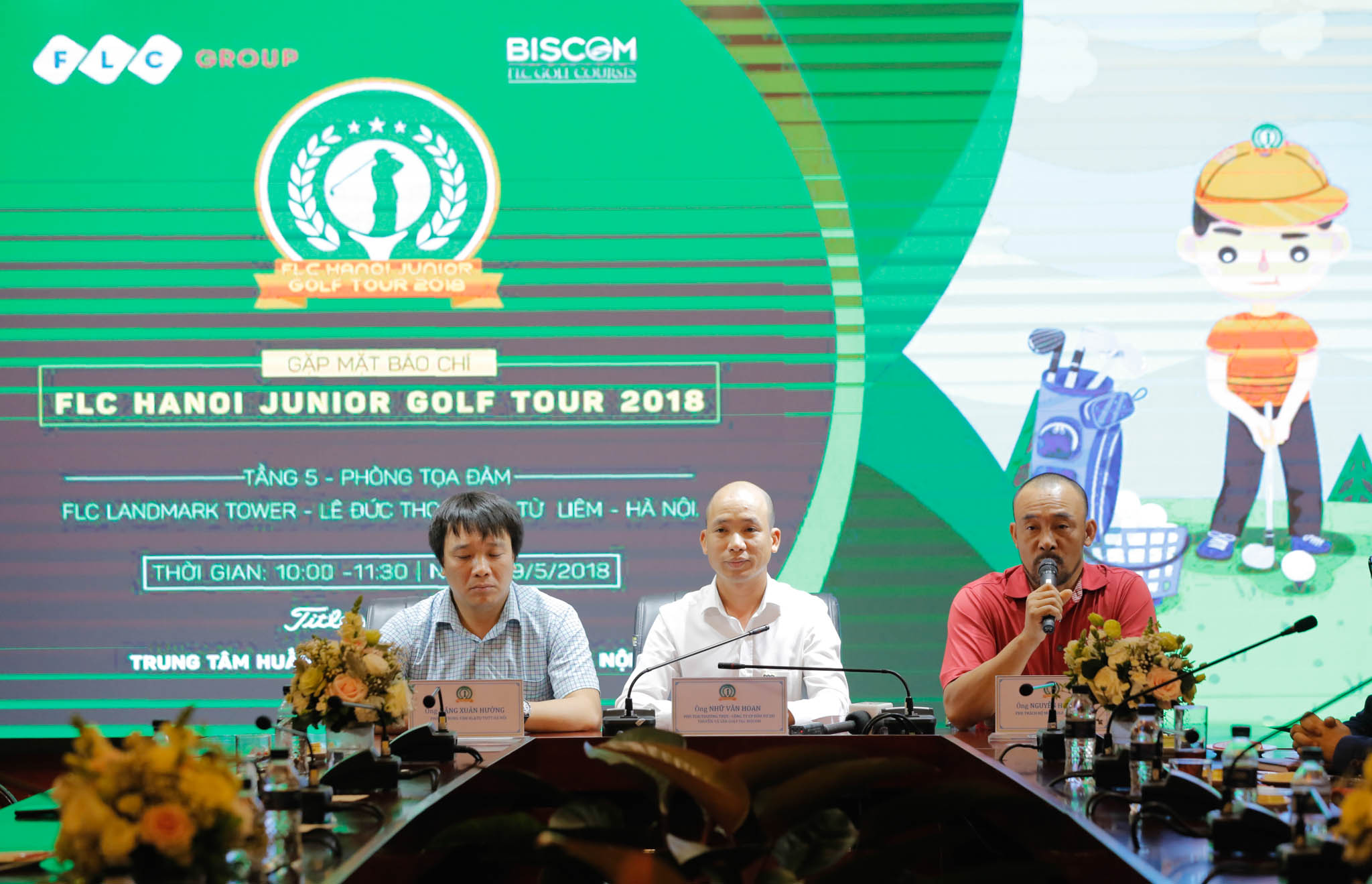 Chính thức khởi động giải golf trẻ - FLC HANOI JUNIOR GOLF TOUR 2018