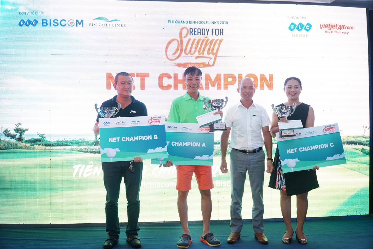 Đánh 77 gậy, golfer Tôn Anh Dũng trở thành nhà vô địch đầu tiên tại FLC Quang Binh Golf Links