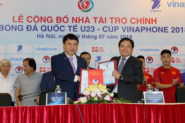 Công bố danh sách chính thức 30 cầu thủ U23 Việt Nam tham dự Cúp VinaPhone 2018