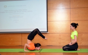 Hội thảo chuyên môn về thiền và Yoga hồi phục chức năng