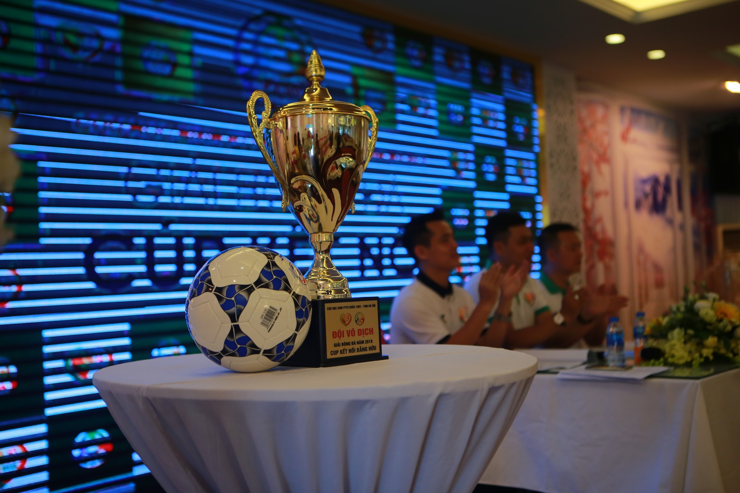 Giải Bóng đá Cúp Kết nối 2018 của cựu học sinh khóa 93-96 tại Hà Nội chuẩn bị khởi tranh