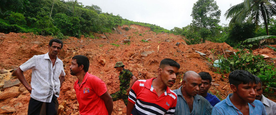 Sri Lanka: Hàng trăm người chết, mất tích vì lũ lụt