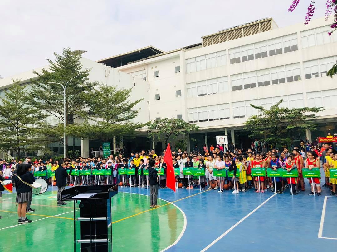 Khai mạc Vòng Chung kết Giải Bóng rổ Học sinh Tiểu học Hà Nội 2018