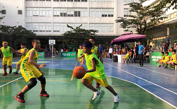 Bế mạc Giải bóng rổ Học sinh Tiểu học Hà Nội năm 2018