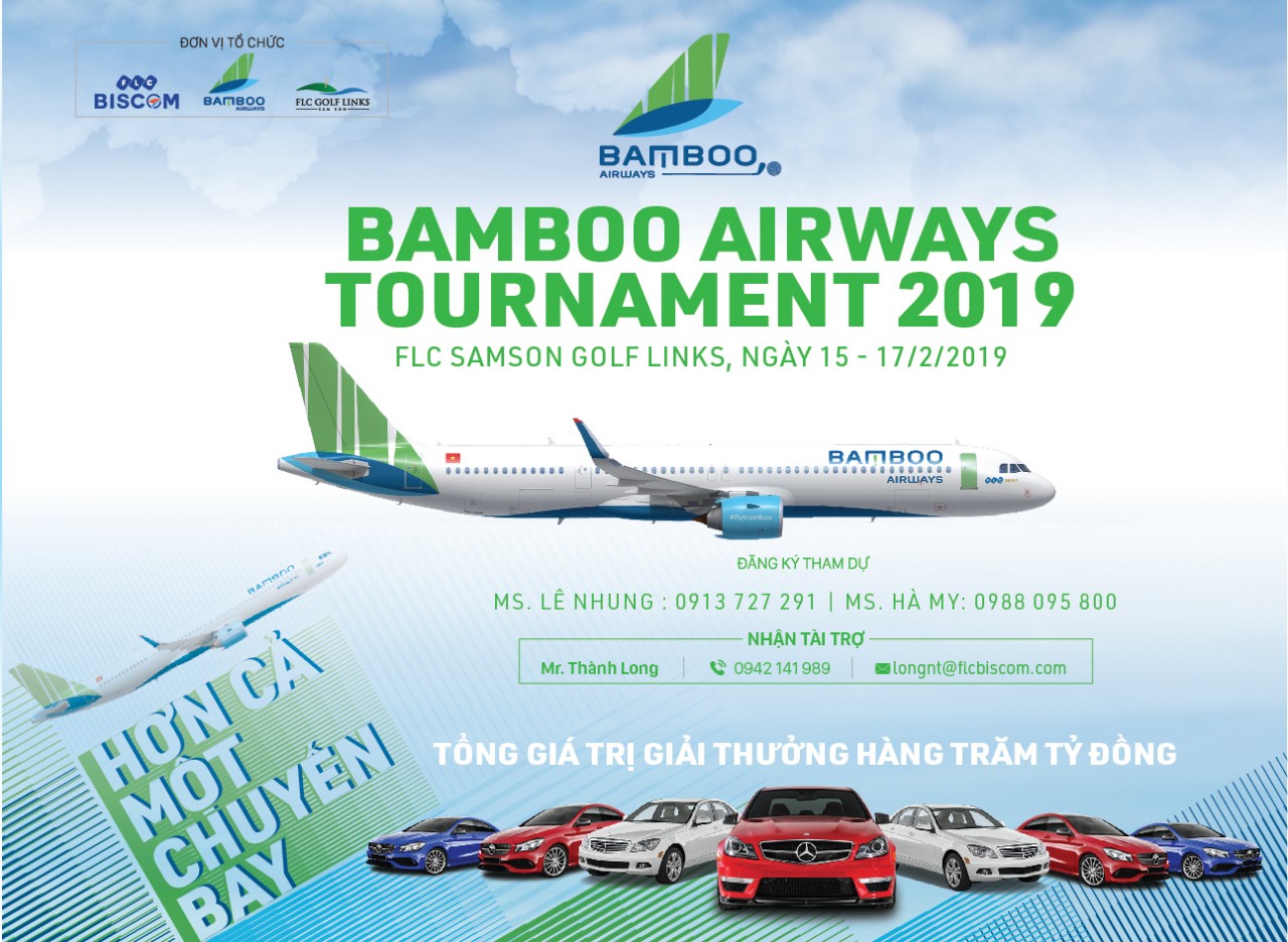 Tưng bừng khai gậy đầu xuân với Bamboo Airways Tournament 2019