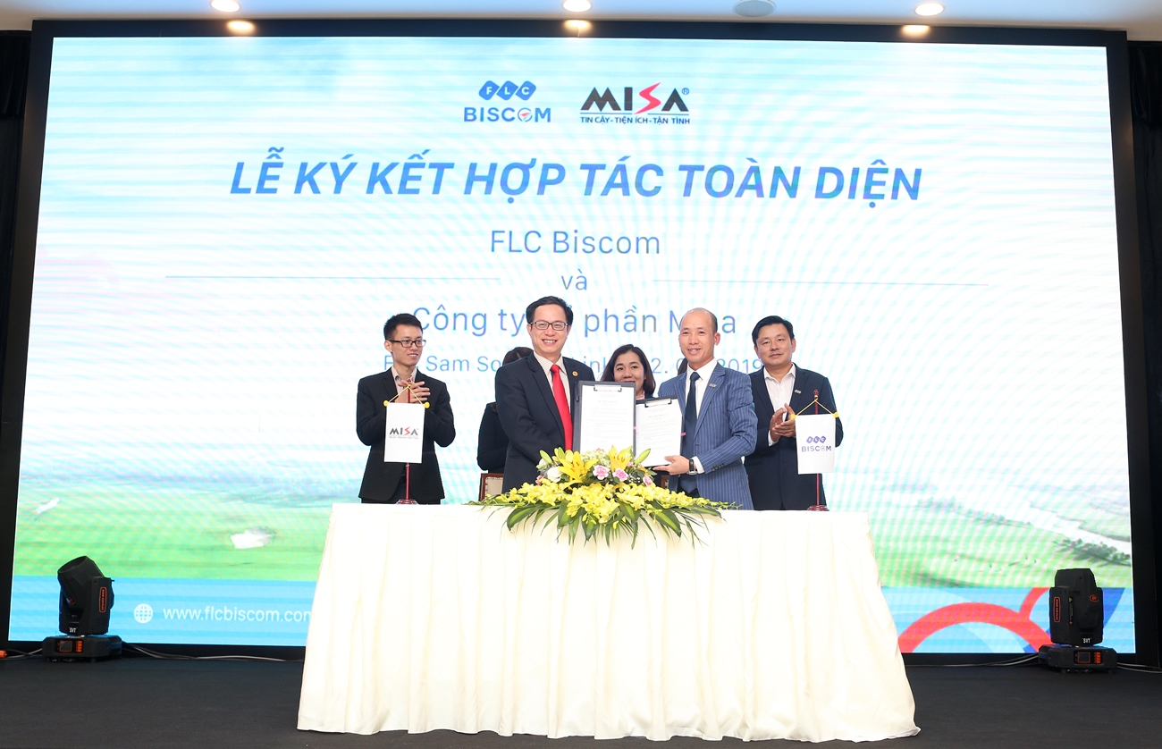 FLC Biscom hợp tác với Misa phát triển cộng đồng golfer Việt Nam