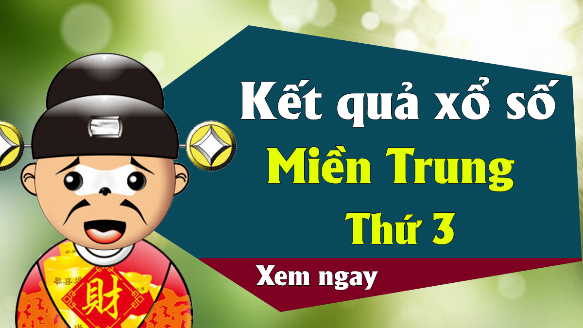 XSMT 9/4 – KQXSMT 9/4 – Kết quả xổ số miền Trung ngày 9 tháng 4