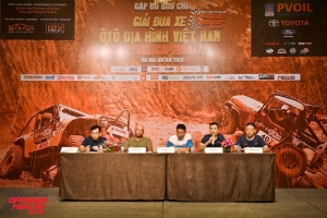 Chính thức công bố giải Đua xe Ô tô Địa hình Việt Nam PVOIL Cup 2019