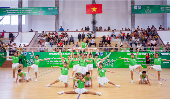 Hội thi thể dục buổi sáng, thể dục giữa giờ và võ cổ truyền cho học sinh tiểu học tỉnh Phú Yên 2019