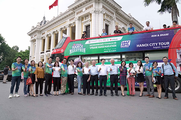 VPBank Hanoi Marathon chính thức là giải chạy quốc tế của Hà Nội