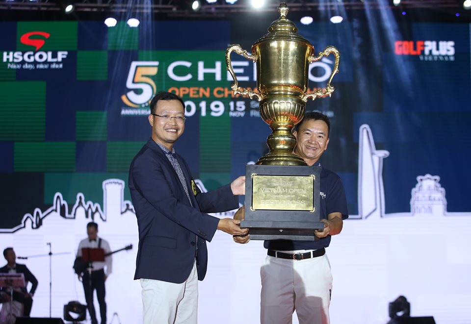 Golfer Đỗ Anh Đức lên ngôi ở giải golf Chervo Open Championship lần thứ 5 năm 2019