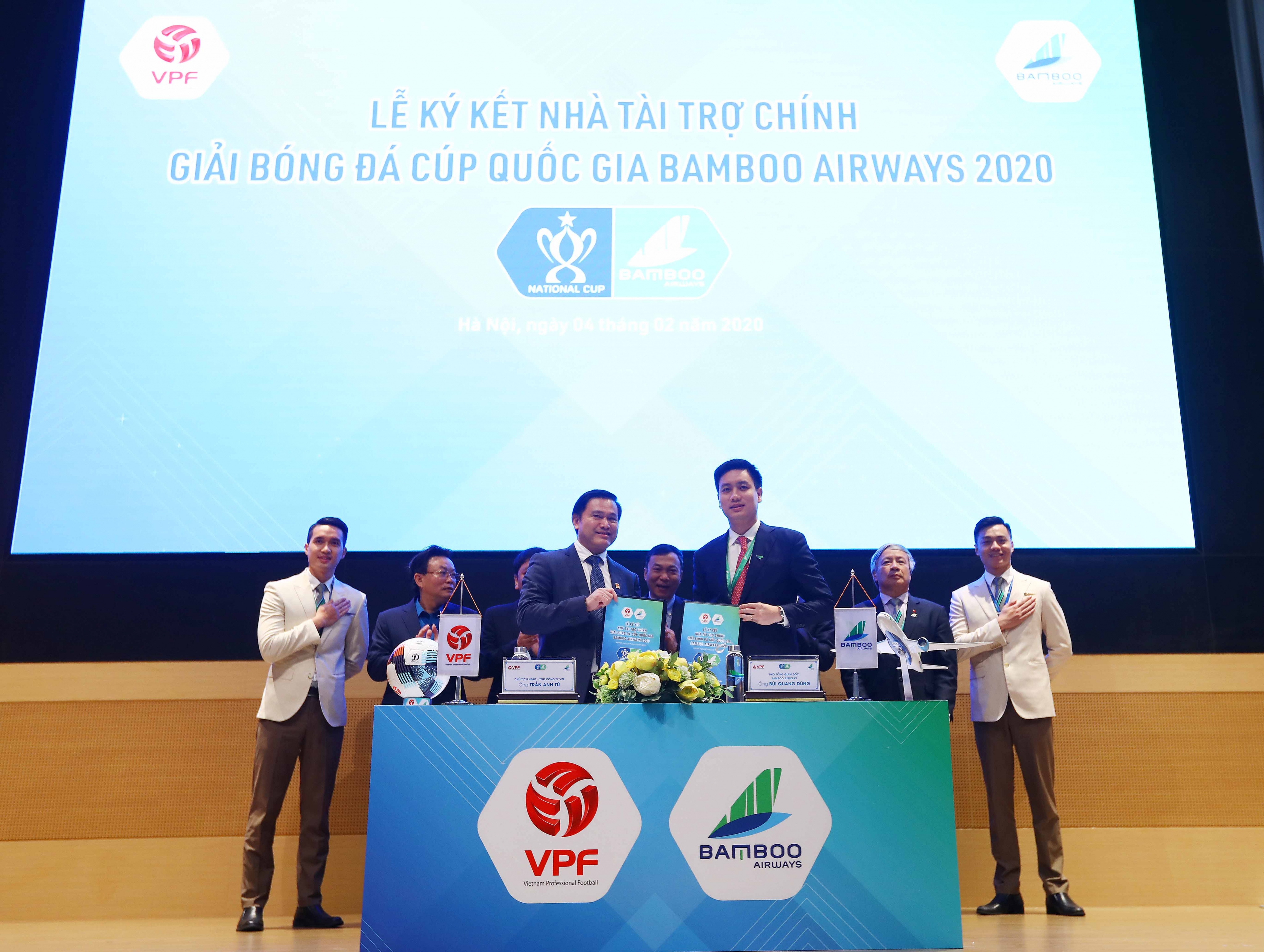 Bamboo Airways tiếp tục đồng hành cùng Giải Cúp QG 2020