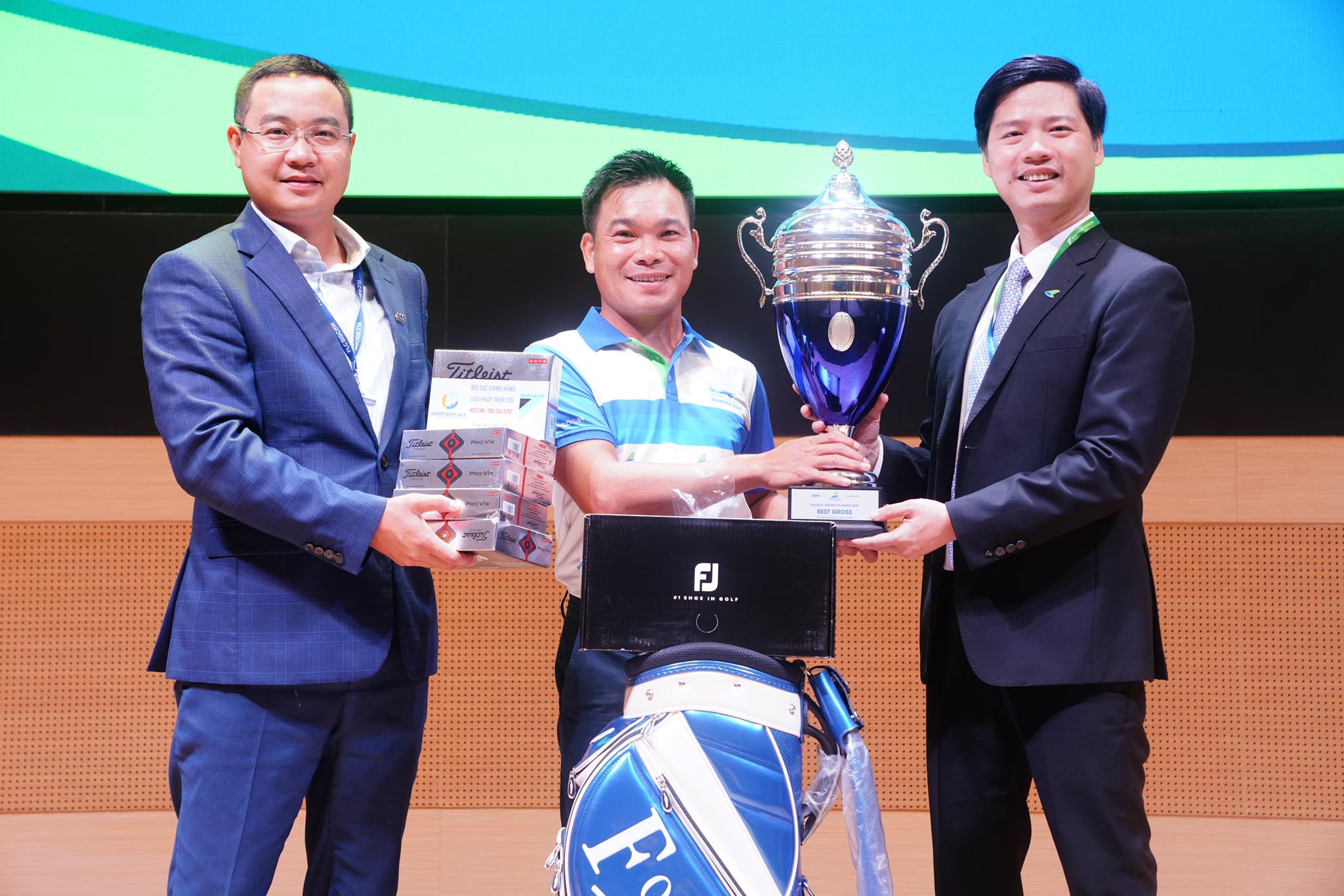 Golfer Lưu Ngọc Đại vô địch Bamboo Airways Summer 2020 