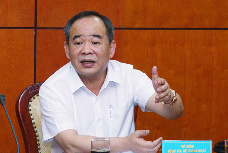 Thứ trưởng Bộ VHTTDL Lê Khánh Hải yêu cầu đảm bảo điều kiện tập luyện cho VĐV