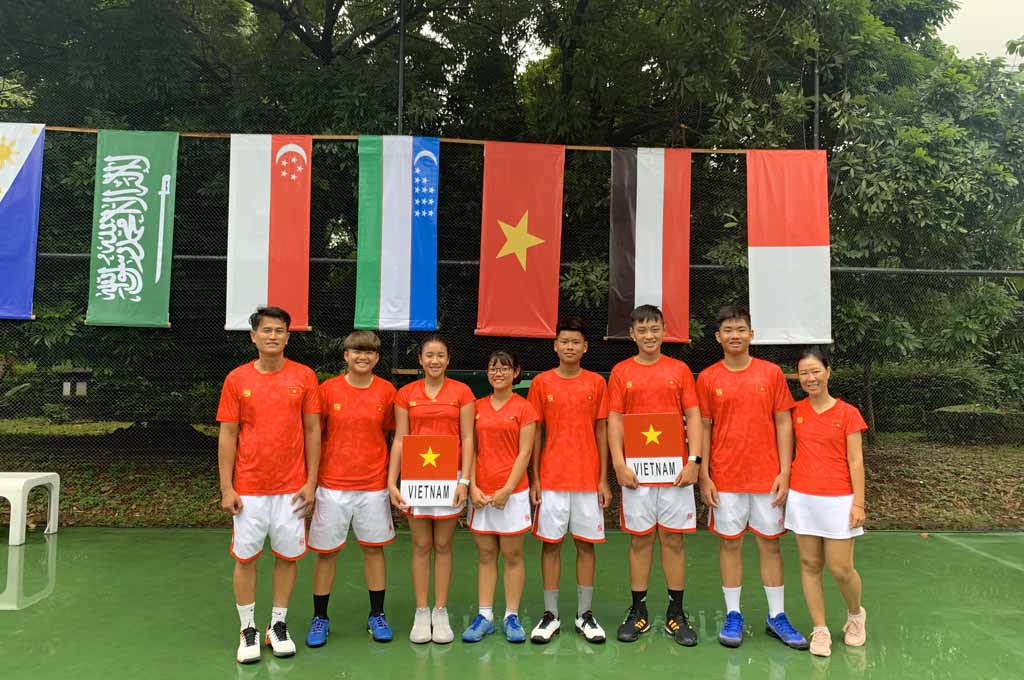 Ngày thi đấu đầu tiên vòng Sơ loại Junior Davis Cup/ Junior Fed Cup khu vực châu Á/ Thái Bình Dương