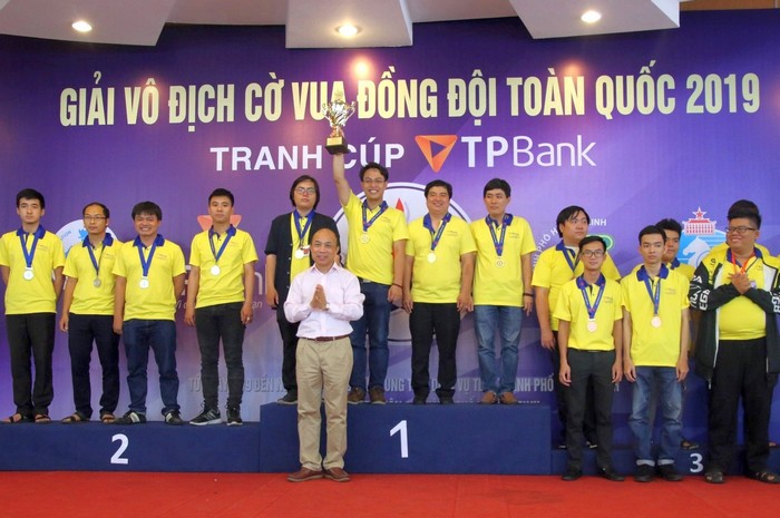 Chuẩn bị khởi tranh Giải cờ vua đồng đội toàn quốc tranh Cúp TPBank 2020