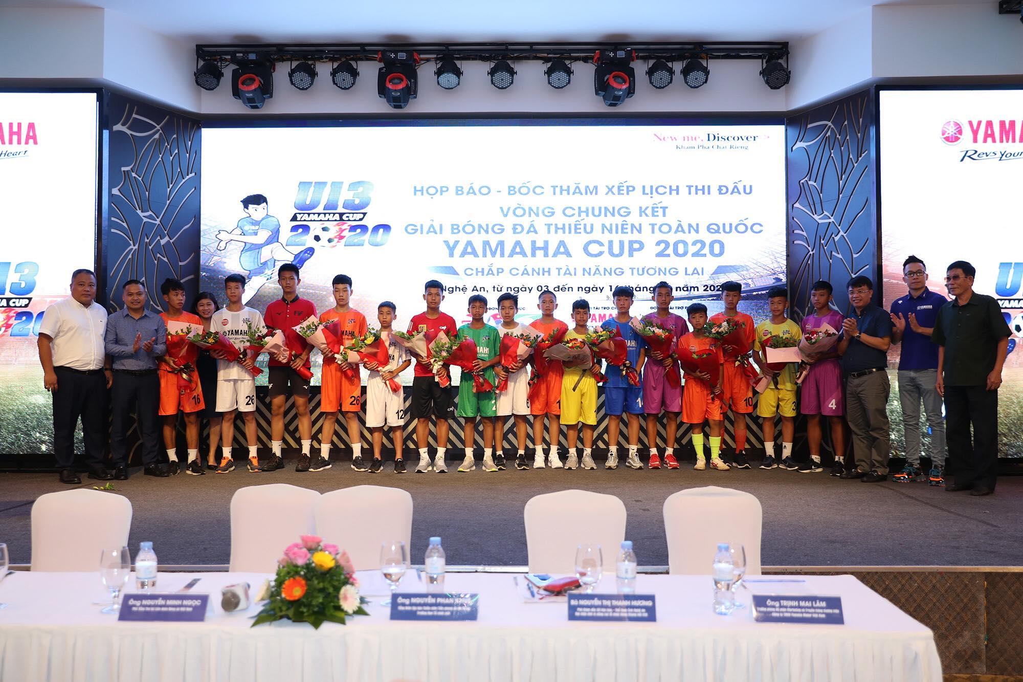 Bốc thăm Vòng Chung kết Giải bóng đá Thiếu niên toàn quốc Yamaha Cup 2020