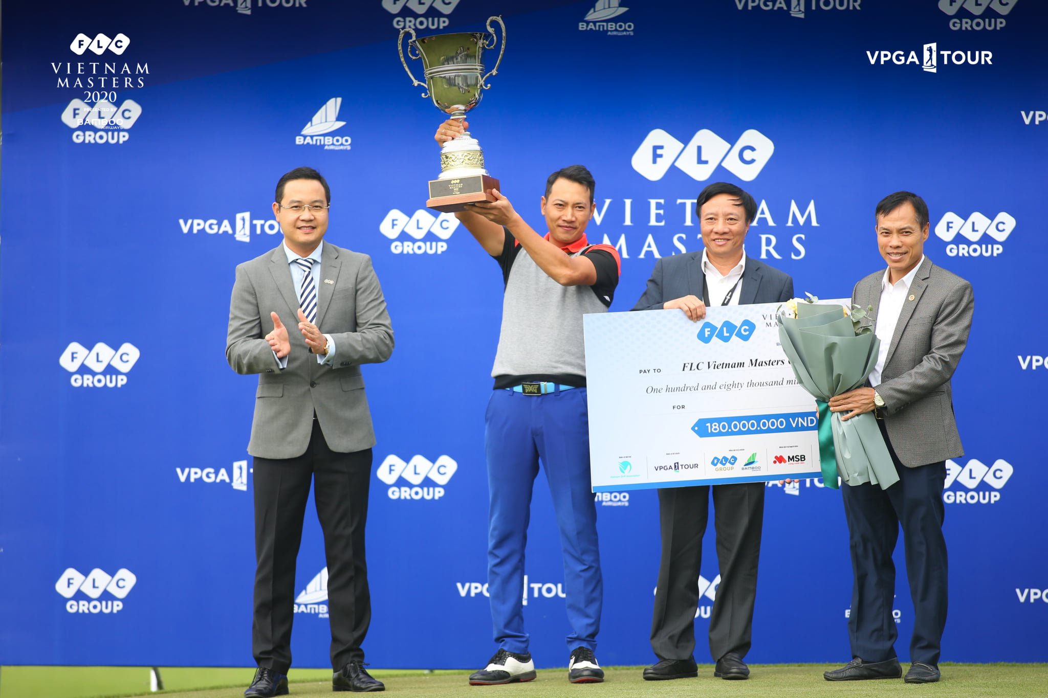 Đỗ Hồng Giang vô địch FLC Vietnam Masters 2020 Presented by Bamboo Airways