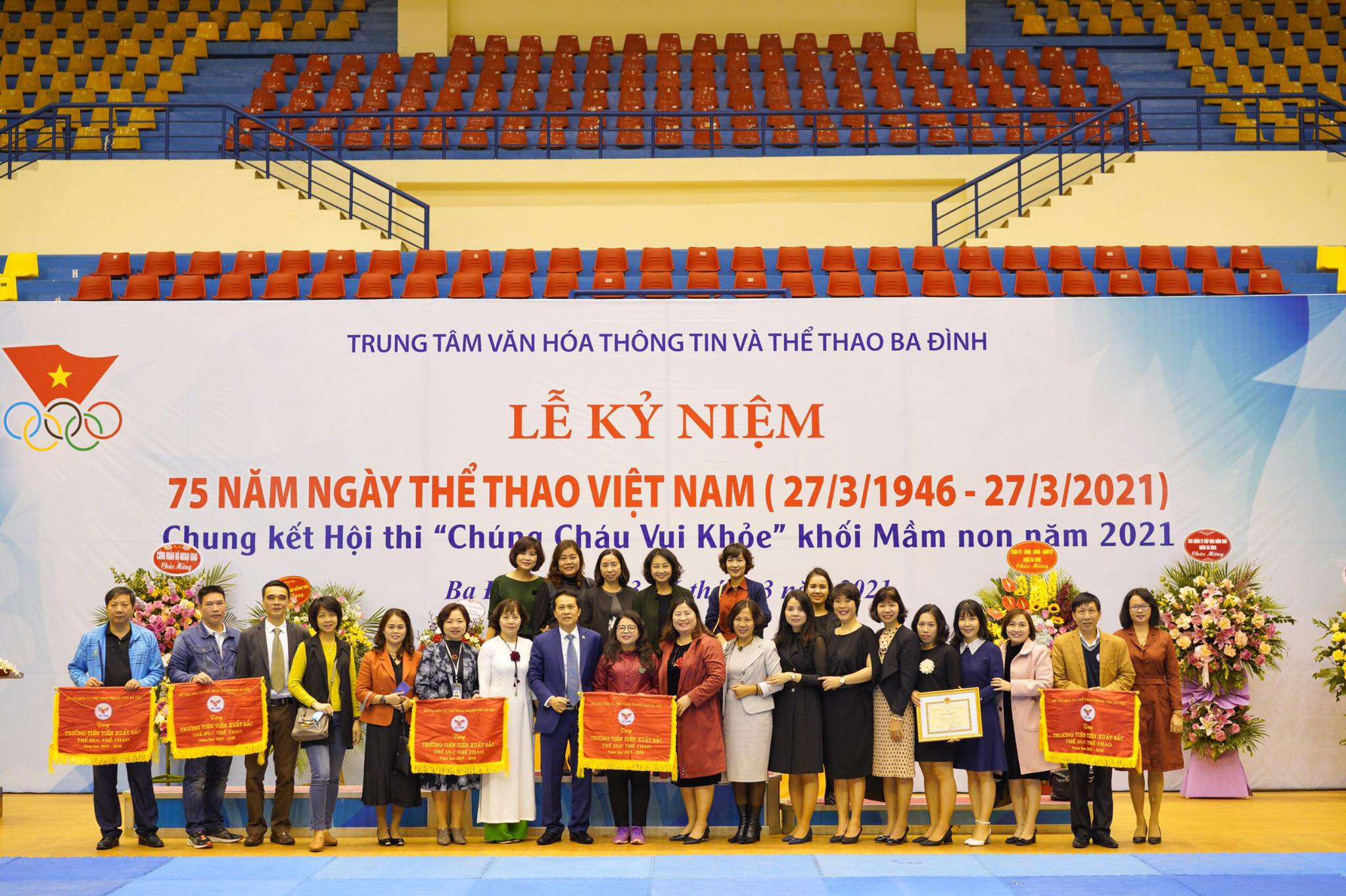 Quận Ba Đình tổ chức Lễ kỷ niệm 75 năm Ngày Thể thao Việt Nam