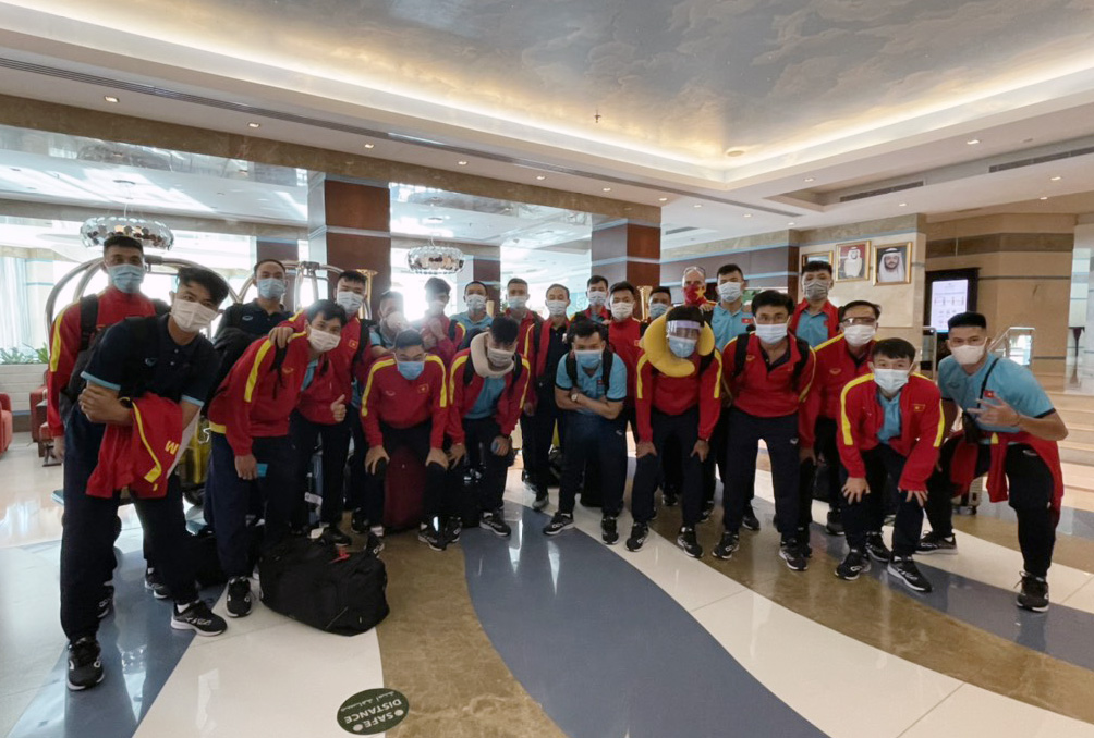 ĐT Futsal Việt Nam đã đặt chân tới Dubai (UAE) 