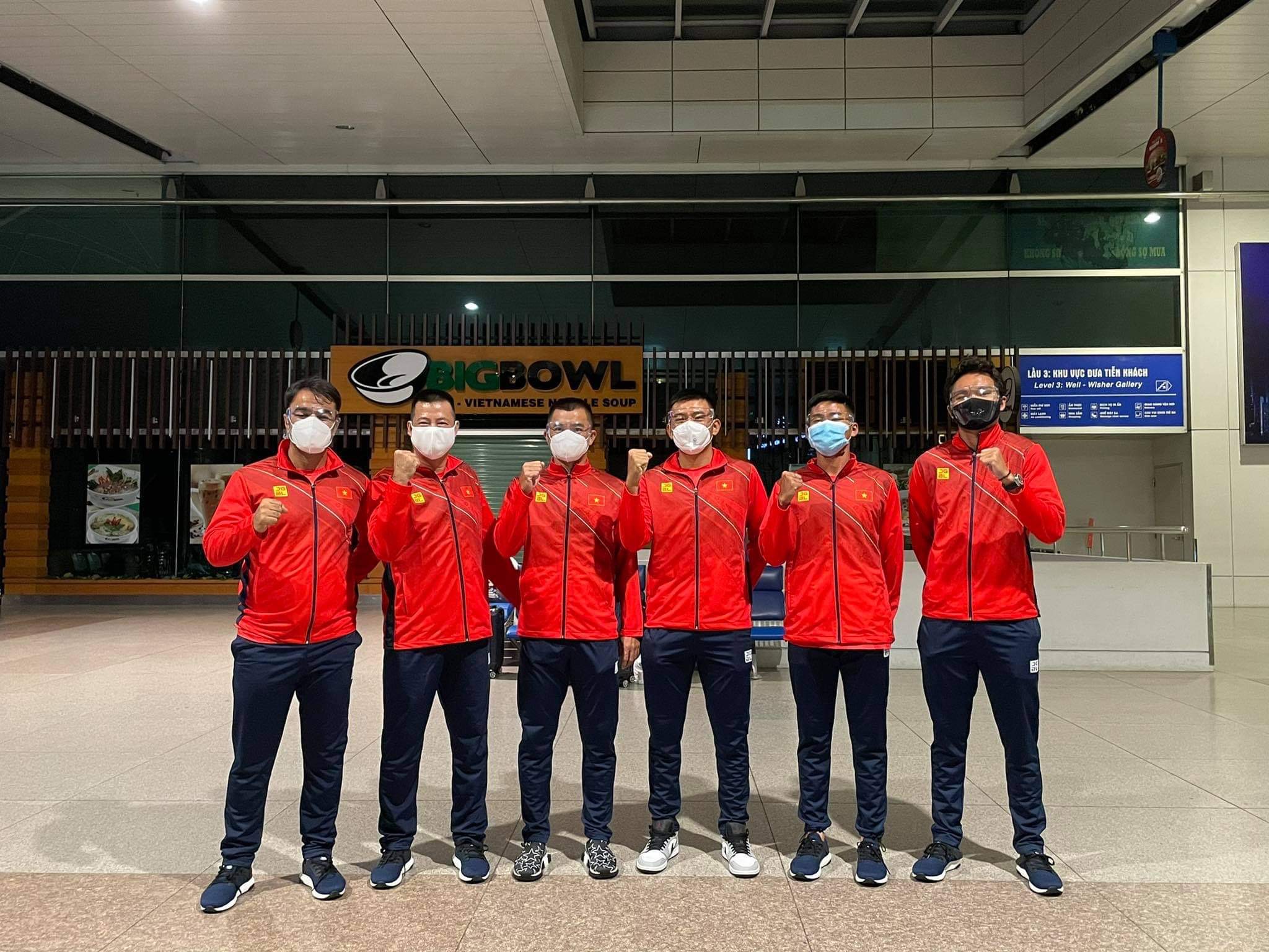 Đội tuyển Quần vợt Việt Nam lên đường sang Jordan tham dự Davis Cup 2021