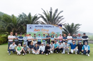 CLB Golf LON RUNG tổ chức buổi Outing tháng 3 tại sân Yên Dũng Resort & Golf Club