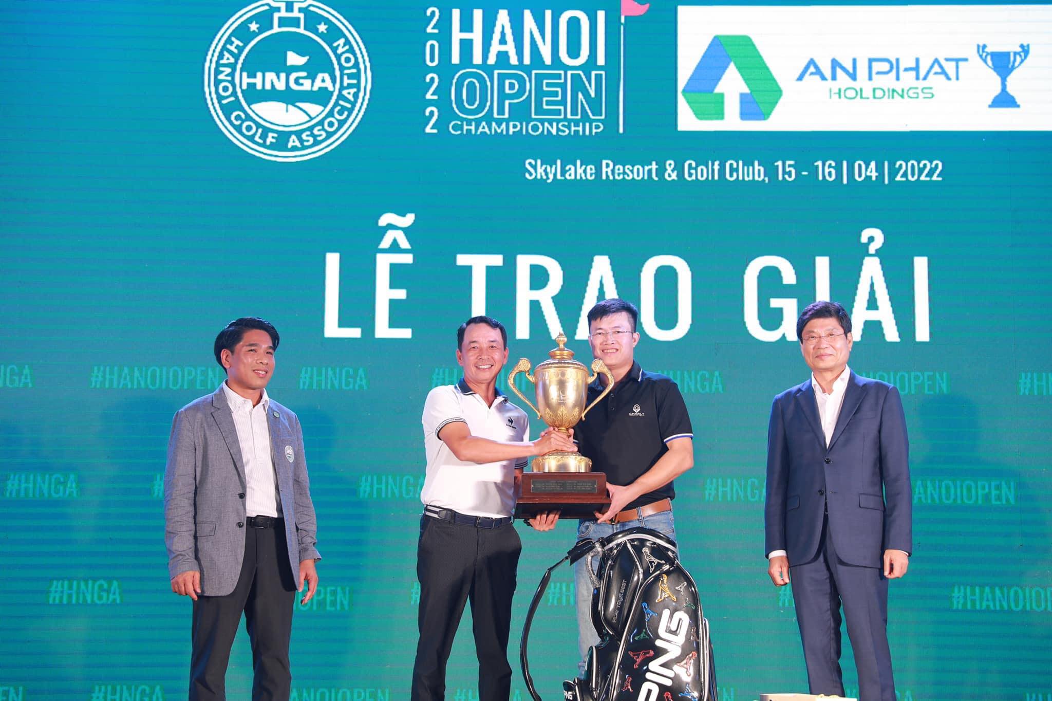 Golfer Mai Văn Lợi lên ngôi vô địch giải golf Hà Nội mở rộng - An Phát Holdings Cup 2022