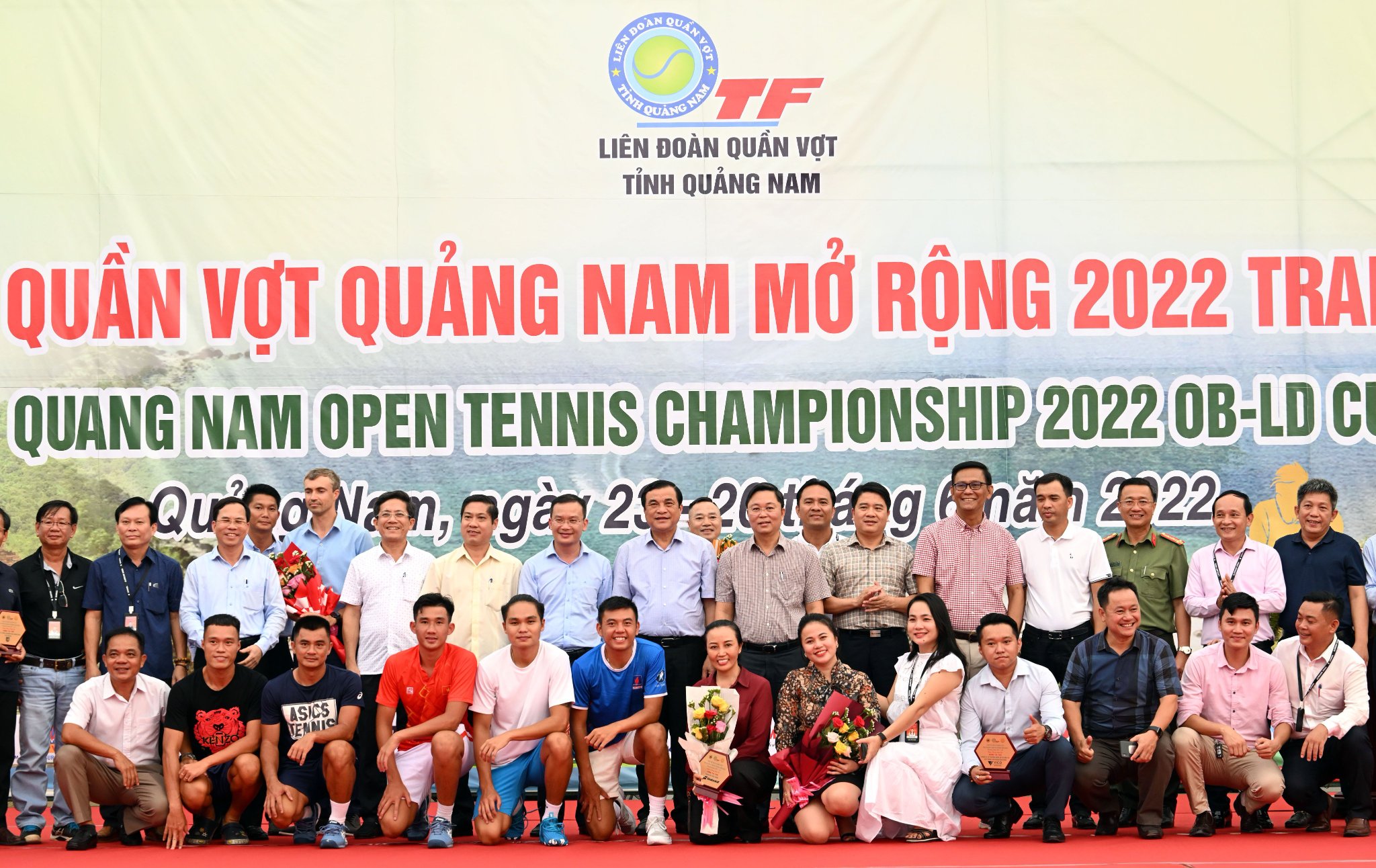 Quảng Nam tổ chức thành công rực rỡ Giải quần vợt tranh Cúp OB - LD năm 2022  