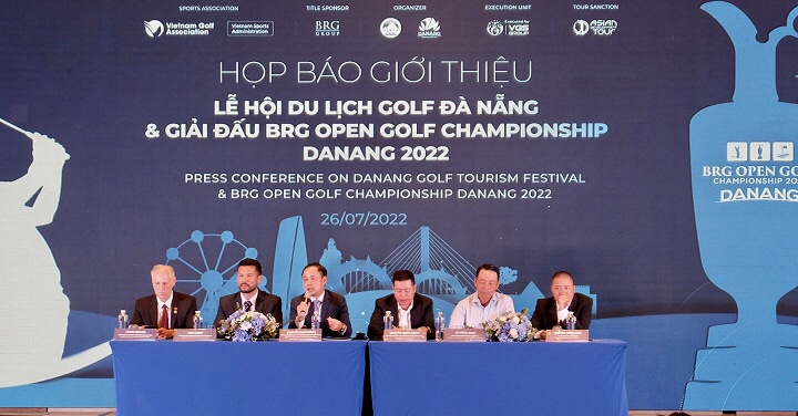 Công bố giải đấu BRG Open Championship Đà Nẵng 2022 trong Lễ hội Du lịch golf Đà Nẵng 
