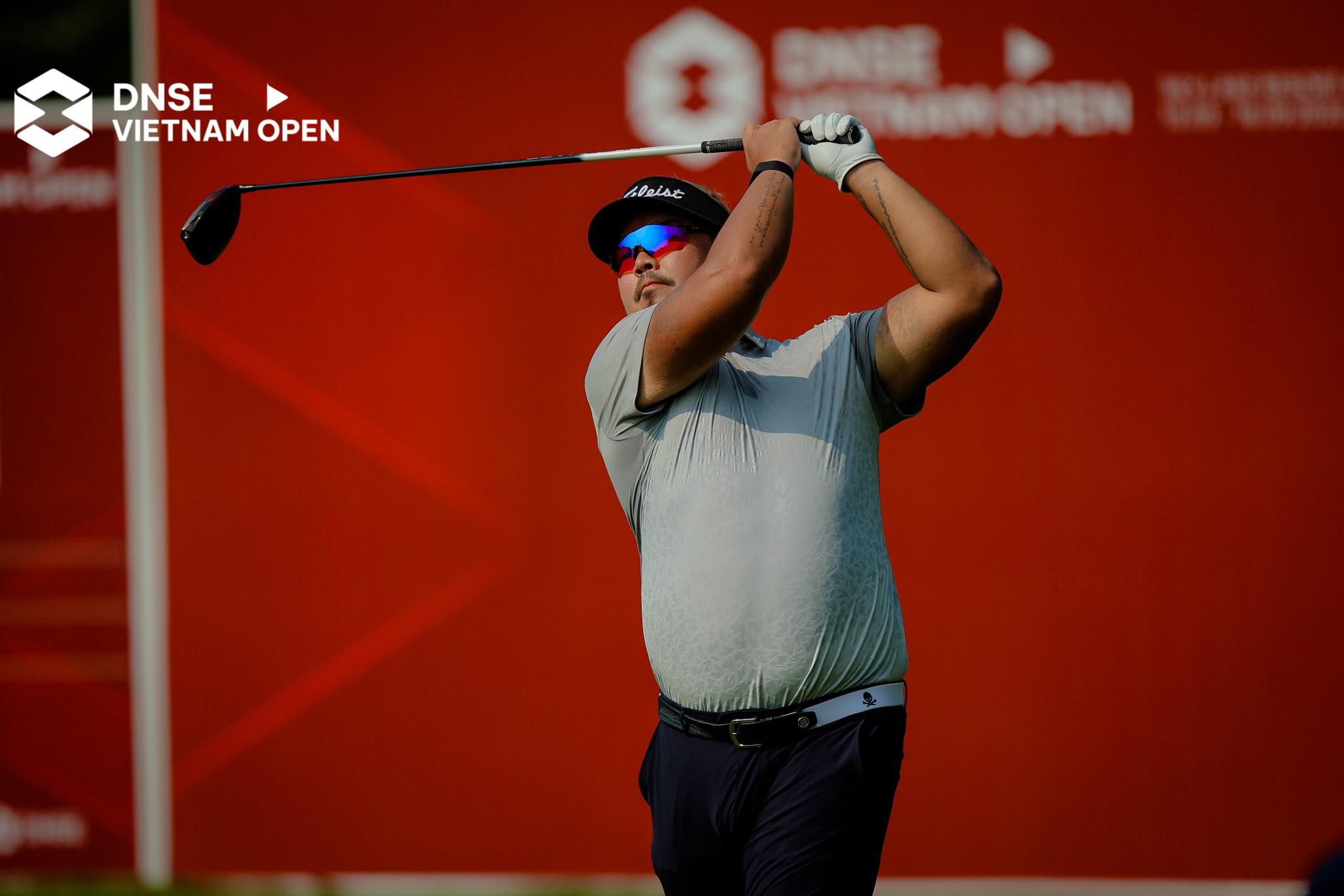 Vòng 3, giải golf chuyên nghiệp DNSE Vietnam Open 2022: Brian Jung bất ngờ vượt qua Anh Minh vươn lên dẫn đầu