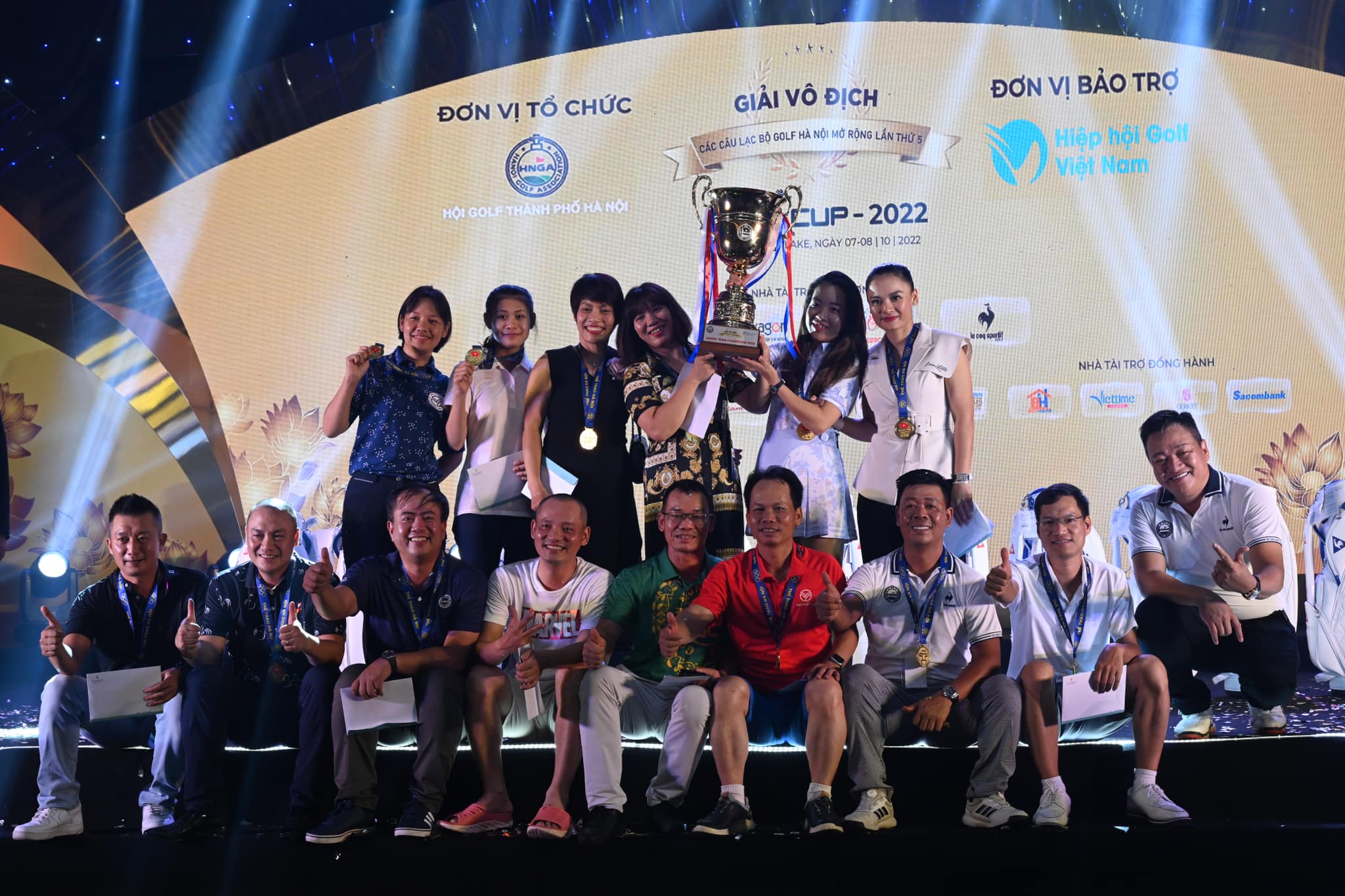 CLB golf nam G78 và CLB golf nữ ĐHQG lên ngôi vô địch tại VCK giải VĐ các CLB golf Hà Nội Mở rộng lần thứ 5 - PING Cup 2022