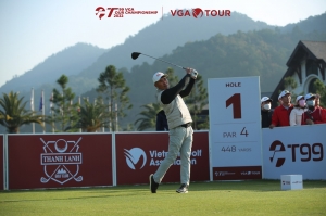 Doãn Văn Định dẫn đầu vòng 1 trên đường đến với vinh quang tại T99 VGA Tour Championship