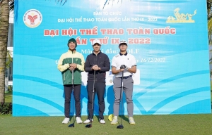 Môn golf ĐH thể thao toàn quốc 2022: Đoàn Hà Nội bứt phá mạnh mẽ sau ngày thi đấu đầu tiên