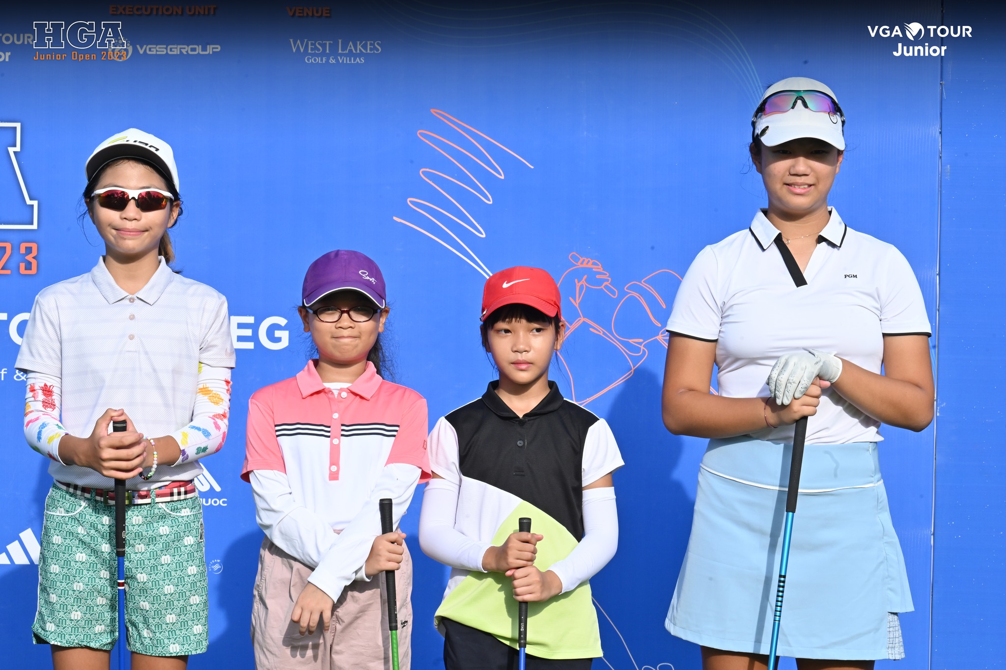 Chặng 2 VGA Junior Tour - Giải Vô địch Gôn trẻ TP. Hồ Chí Minh Mở rộng lần thứ VI: Bất ngờ với 2 vòng đấu đầu tiên