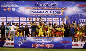 U13 Sông Lam Nghệ An lên ngôi vô địch giải bóng đá Thiếu niên toàn quốc - Yamaha Cup 2023