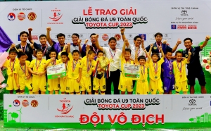 CLB Hà Nội lên ngôi vô địch giải bóng đá U9 toàn quốc 2023