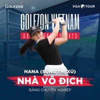 Hana Kang vô địch giải golf chuyên nghiệp trong nhà 2023, nhận 120 triệu tiền thưởng