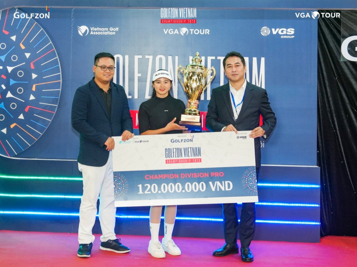 Công bố bảng chia tiền thưởng chính thức của Golfzon Vietnam Championship 2023